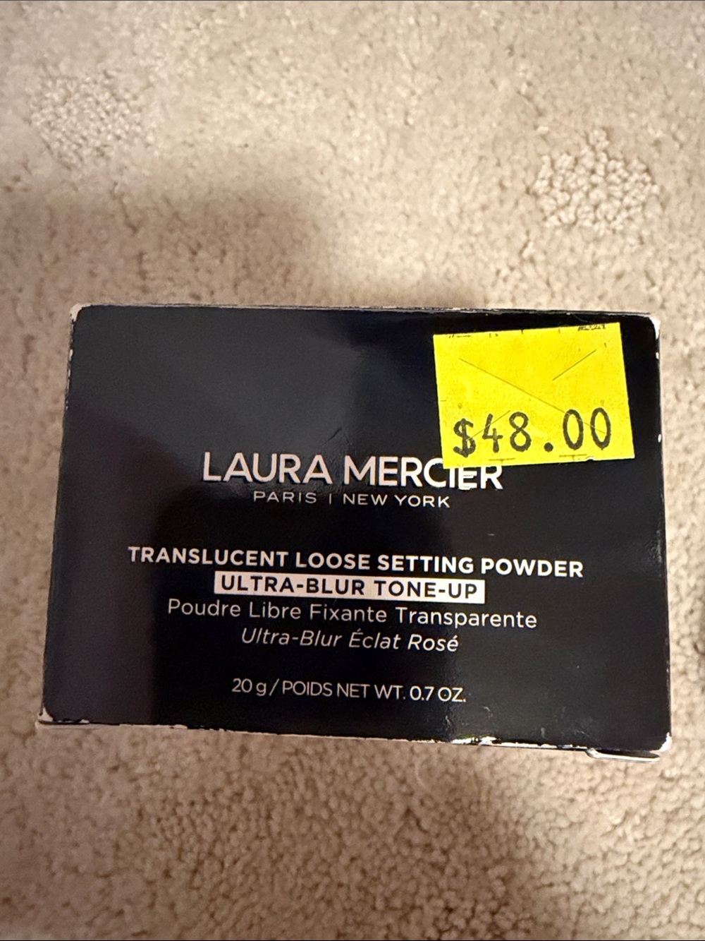 New Laura Mercier Translucent Loose Setting Powder shade rose
